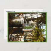 Stamford, Ct. Postkarte (Vorne/Hinten)