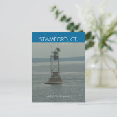 Stamford, Ct Water View Postcard... Postkarte (Stehend Vorderseite)