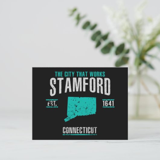 Stamford Postkarte (Stehend Vorderseite)
