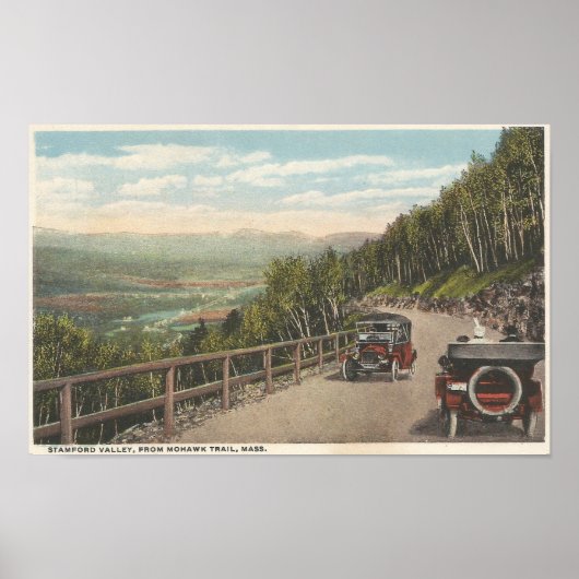 Stamford Valley from Mohawk Trail, Massachussets Poster (Vorne)
