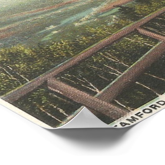 Stamford Valley from Mohawk Trail, Massachussets Poster (Ecke)