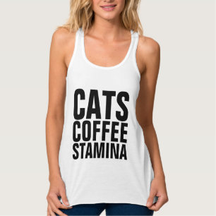 STAMINA CAT-T - Shirt, KATZKAFFEE Tank Top