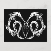 Stamm-Body-Dragon Wings Postkarte (Vorderseite)