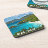 Stamm-Bucht, Johannes USVI Getränkeuntersetzer (Linke Seite)