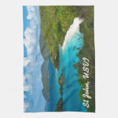 Stamm-Bucht, Johannes USVI Handtuch (Vertikal)