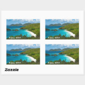 Stamm-Bucht, Johannes USVI Rechteckiger Aufkleber (Blatt)