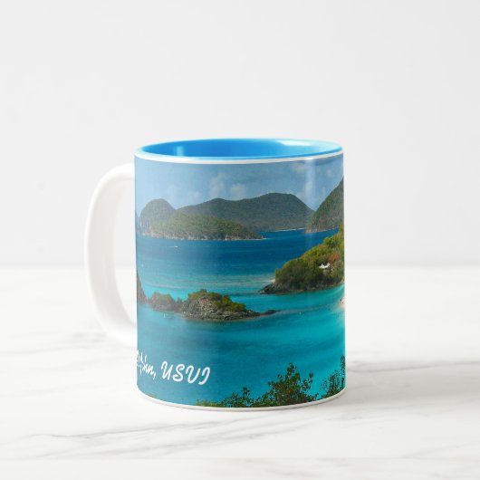 Stamm-Bucht, Johannes USVI Zweifarbige Tasse (Vorderseite Links)