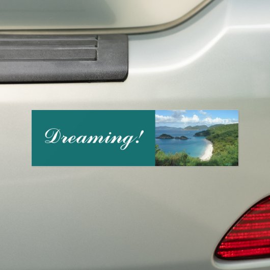 Stamm-Bucht, träumend! Autoaufkleber (Auf Auto)