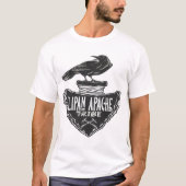 Stamm der Lipan-Apache - Indianerischer Raven Spir T-Shirt (Vorderseite)