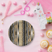 Stamm-, Ethnisch-, Zierbadehandtuch-Set Pappteller (Party)