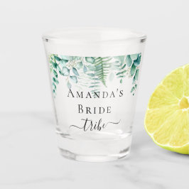 Stamm Eukalyptus-Farne Schnapsglas