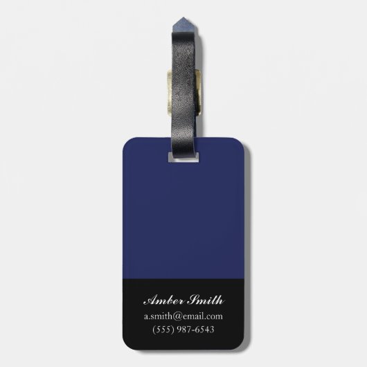 Stamm Gepäckanhänger (Rückseite vertikal)