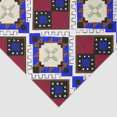 Stamm, Glück, Indianerzie Seidenpapier (Ausschnitt)