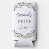 Stamm-Lavendel-Eukalyptus-Grünname Selters Dosenkühler (Rückseite)