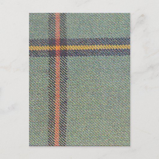 Stamm Mar/Marr Ancient Tartan Postkarte (Vorderseite)