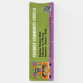 Stamm oder Behandle Halloween-Banner Banner (Vertikal)