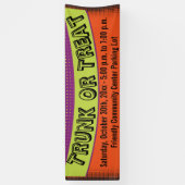 Stamm-oder Leckerei-bunter Spaß Banner (Vertikal)