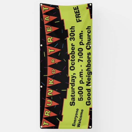 Stamm-oder Leckerei-Flaggen-Fahne Banner (Vertikal)