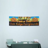 Stamm oder Leckerei-Mais-und Kürbis-Fall-Ernte Banner (Messeveranstaltung)