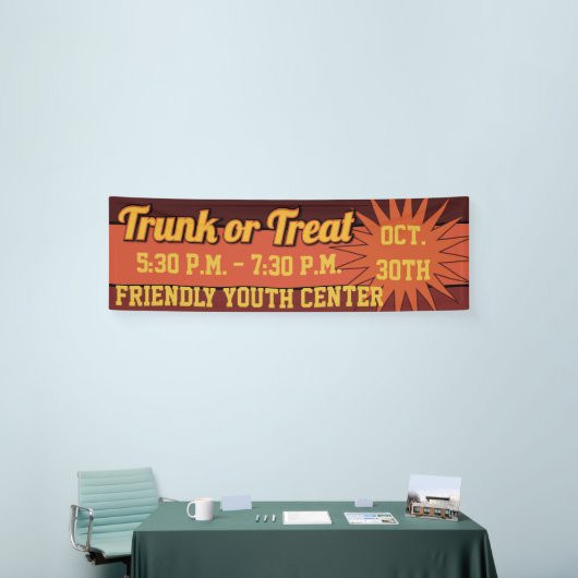 Stamm-oder Leckerei-Sternexplosion Banner (Messeveranstaltung)