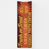 Stamm-oder Leckerei-Sternexplosion Banner (Vertikal)