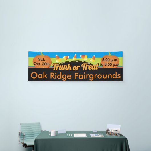 Stamm-oder Leckerei-Süßigkeits-Mais Banner (Messeveranstaltung)