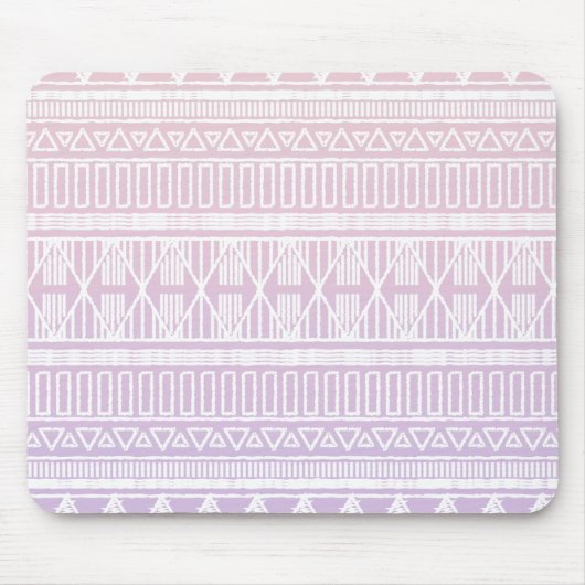 Stamm Pastel Pink Lila Mousepad (Vorne)