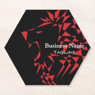 Stamm Roar Lion Solid Paper Untersetzer