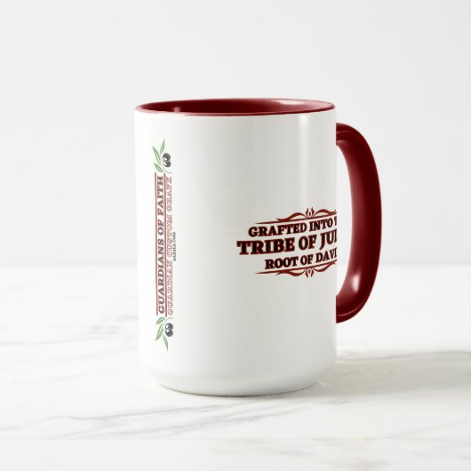 Stamm von Judah/Wurzel von David Coffee Cup Tasse (VorderseiteRechts)