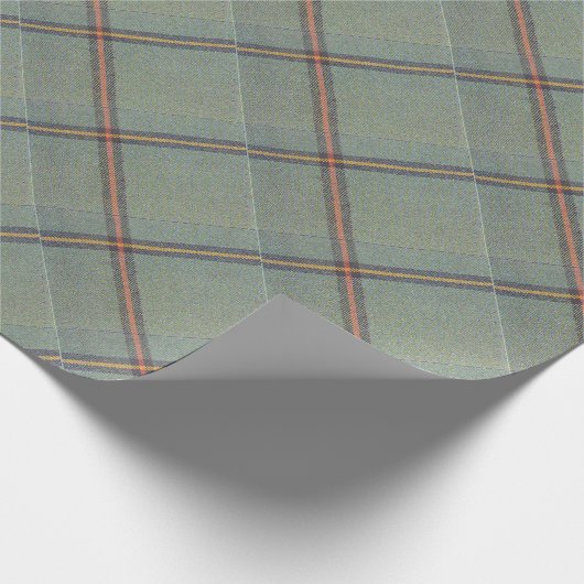 Stamm von Mrz/Marr von altem Tartan Geschenkpapier (Ecke)