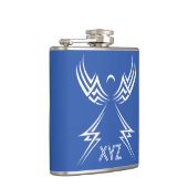 Stammangel-Monogramm-Flasche Flachmann (Rechts)