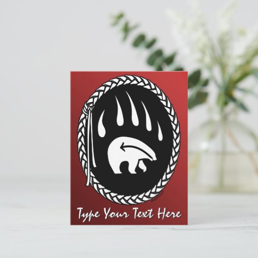 Stammbärenkasee Postcard Benutzerdefinierte Postka Postkarte (Stehend Vorderseite)