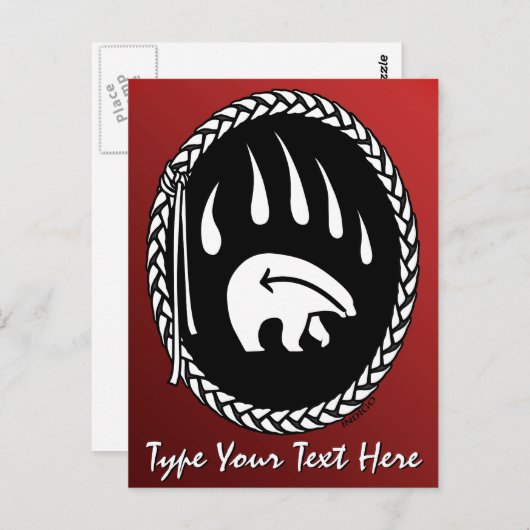 Stammbärenkasee Postcard Benutzerdefinierte Postka Postkarte (Vorne/Hinten)