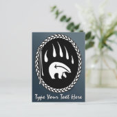 Stammbärenkasee Postcard Benutzerdefinierte Postka Postkarte (Stehend Vorderseite)