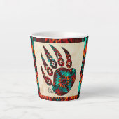 Stammbärenpaw Latte-Tasse Milchtasse (Vorderseite)