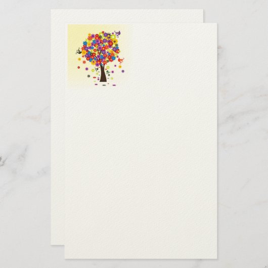 Stammbaum Briefpapier (Vorne/Hinten)