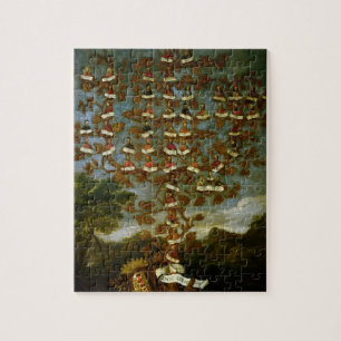 Stammbaum der Cornaro Familie Puzzle