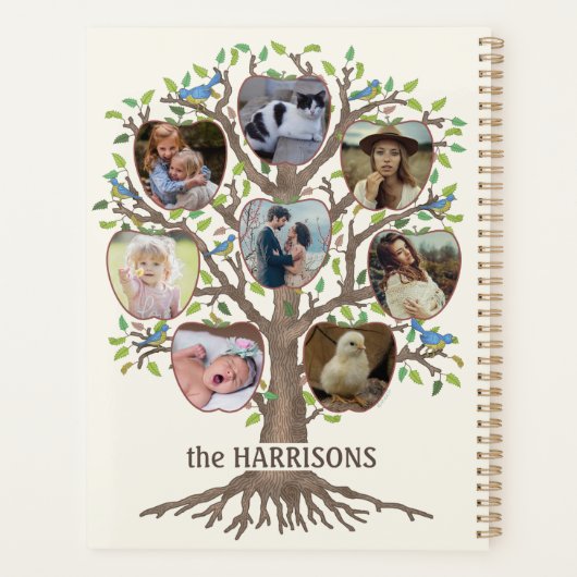 Stammbaum Foto Collage 16 Bildname Lt Beige Planer (Rückseite)