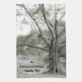 Stammbaum Geschirrtuch (Vertikal)