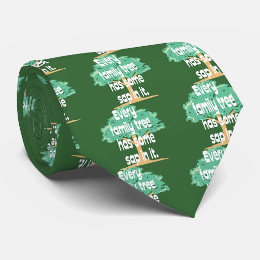 Stammbaum Krawatte (Gerollt)