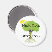 Stammbaum Magnet (Vorderseite/Rückseite)