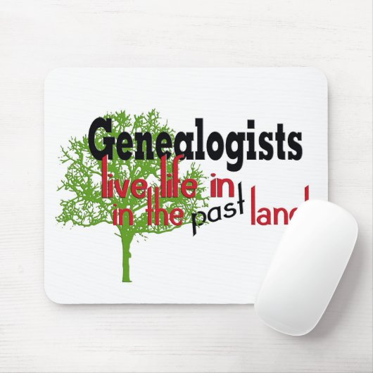 Stammbaum mit Zitat Mousepad (Mit Mouse)