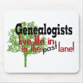 Stammbaum mit Zitat Mousepad (Vorne)