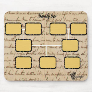 Stammbaum Mousepad