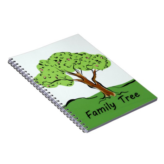 Stammbaum Notizblock (Rechte Seite)