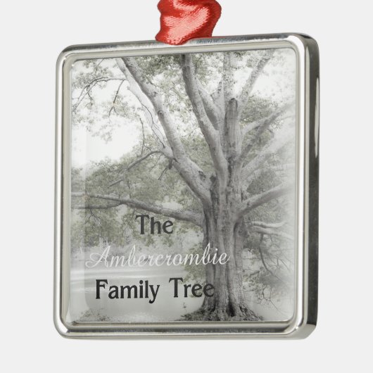 Stammbaum Ornament Aus Metall (Links)