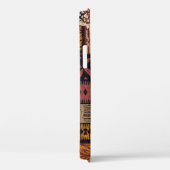 Stammbaum-Patchwork-Abstr. Case-Mate iPhone Hülle (Rückseite / Rechts)