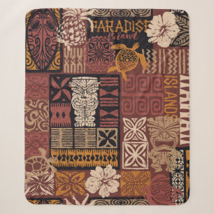 Stammbaum-Patchwork-Abstr. Sherpadecke