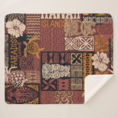 Stammbaum-Patchwork-Abstr. Sherpadecke (Vorderseite (Horizontal))