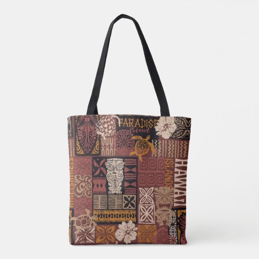 Stammbaum-Patchwork-Abstr. Tasche (Rückseite)